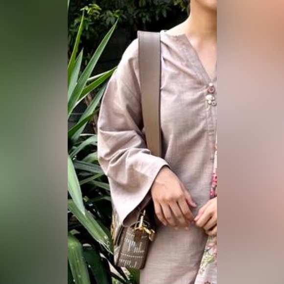 SOLD: Fendi Baguette Houndstooth Zucca in Brown - Picture 13 of 14